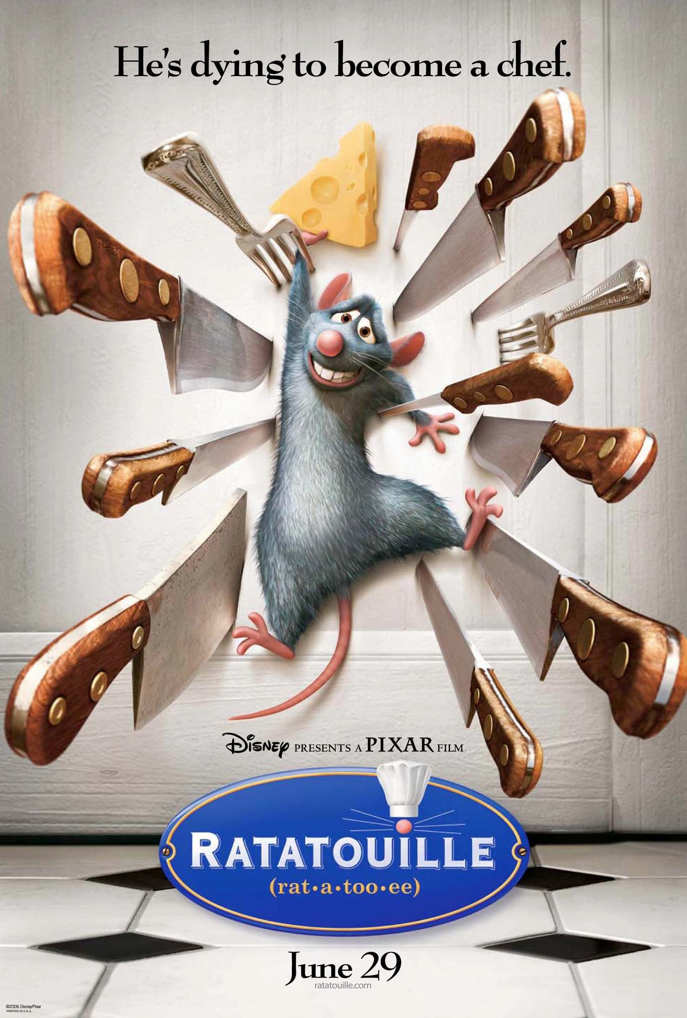 Poster of Ratatouille