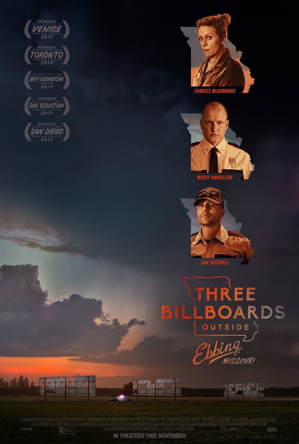 Poster of Three Billboards Outside Ebbing, Missouri