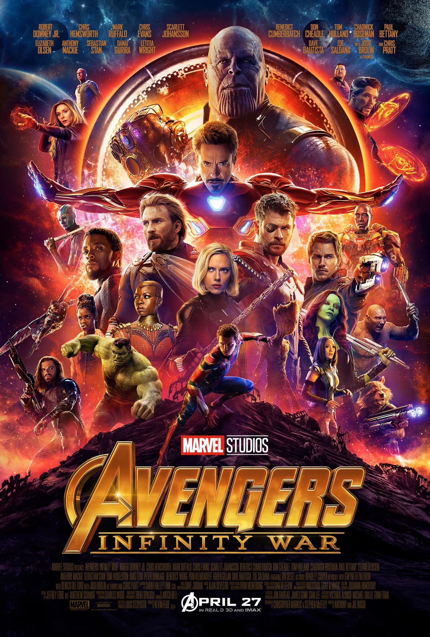Poster of Avengers: Infinity War